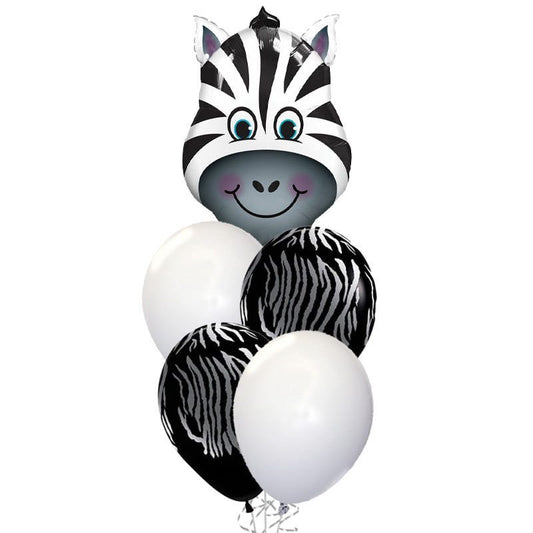 Arreglo de globos Zebra
