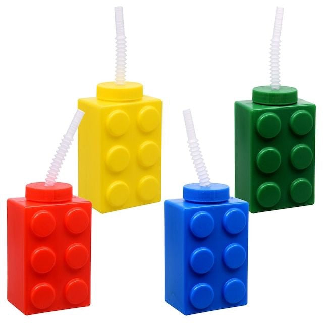Vaso plastico Lego block
