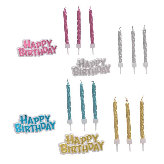 Velas+ Happy Birthday Candles