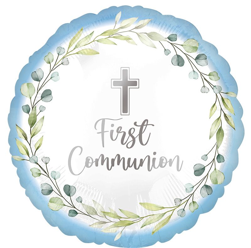 Met 18 first communion azul