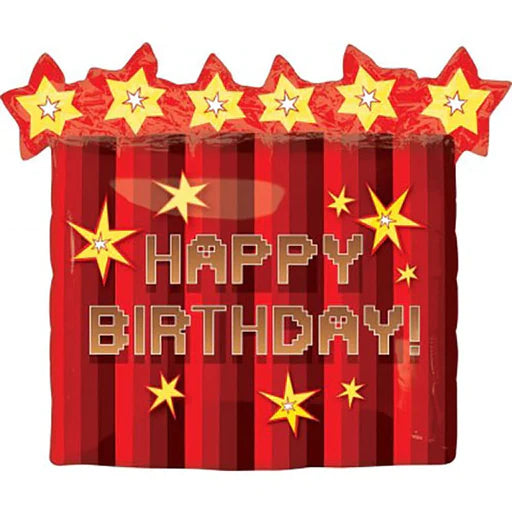 HAPPY BIRTHDAY DYNAMITE FOIL BALLOON