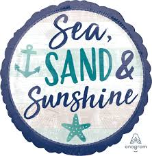 SEA, SAND & SUNSHINE MET 18"
