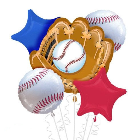 SET DE GLOBOS GUANTE BASEBALL