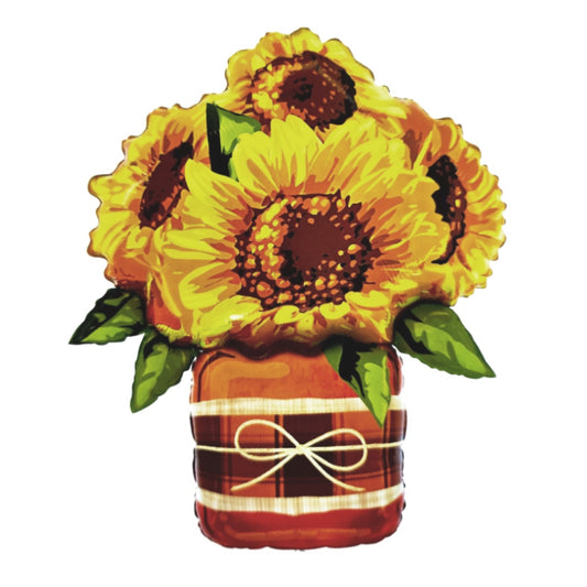 FOIL BALLOON SUNFLOWER (26") girasol