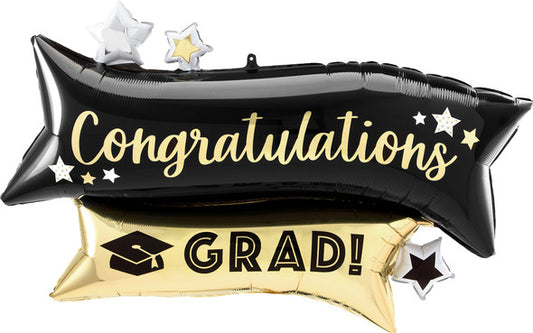 Metálico Supershape Congratulations Grad